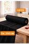 American Fabric Black Duvet Cover-Bed Sheet-Underlay Ranforce Fabric Width:240 cm (5 Meters)