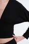 V-Neck Long Sleeve Blouse B1032 - 3