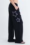 Star Patterned Shawl Collar Tracksuit Eşf10732 - 2