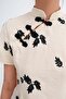 Fancy Buttoned Blouse P3127 - 3