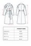 Beige Stand Collar Belted Long Women's Trench Coat |   Ek1003811573 - 8