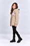 Girl's Plush Hooded Zippered Coat with Panda Accessories, Soft Textured Winter Jacket Ak4126 - 4