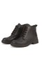 , Women's Genuine Leather Boots 143359Z326 Brown - 7