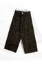 2500 Black Leather Girls' Pants - 3