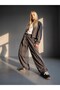 Girl's Pleated Detailed Wide-Leg Pants - 5