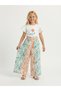 Girl's Patterned Design Trousers - 5