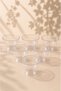 20-Piece Plastic Bowl with Footed Magnolia Dessert Presentation Cup Mica Magnolia Bowl (Not Glass) - 4