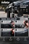 Metallic Black Auto Touch-Up Pen 5 ml with Brush Tip for Bodywork Bumper Scratch Covering Paint - 3
