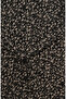 Bürümcük Fabric Floral Patterned Belted Hijab Dress 0580-01 Black Mink - 4