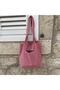 Red Gingham Eco-Friendly Cloth Bag, Linen Arm and Shoulder Bag with Pocket, Unisex Shopping Bag - 4