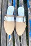 Mink Straw Textured Closed Front with Buckle Accessories Non-Slip Sole Comfortable Fit Daily Slippers - 2