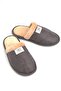 Smoked Wool Interior, Textured, Closed Front, Non-Slip Sole, Comfortable Home Slippers Suitable for Daily Use.