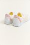 Cream Mesh Flexible Textured Laceless Model Lightweight Flexible Sole Daily Walking Shoes - 3