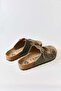 Anthracite Light Weight Anatomical Sole Slippers with Double Strap Buckle, Suitable for Daily Use - 4