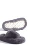 Smoked Soft Furry Textured Open-Front Lightweight Home Slippers Suitable for Daily Use - 2