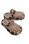 Gray Lightly Textured Comfortable Sole Soft Detailed Home Slippers Suitable for Winter Use