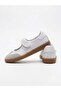 White, Lightly Textured, Open Top, Closed Front, Comfortable Form-Fitting Ballerinas Suitable for Daily Use - 2