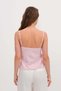 Linen Blended Strappy Tank Top A17137 - 6