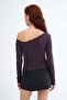 Boat Neck Long Sleeve Blouse B1879 - 6