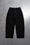 Urban Nomad Soft Linen Black Baggy Men's Trousers