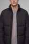 Water Repellent Slim Fit Stand Collar Lined Zippered Inflatable Coat C5631Ax26Wn - 7