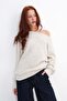 Boat Neck Knitwear Sweater K3480