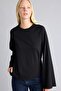 100% Cotton Relaxed Fit Crew Neck Raglan Long Sleeve Basic T-Shirt J0621Ax26Wn