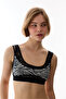 Zebra Bra Bikini Top - 2