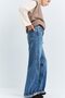Straight Wide High Waist Straight and Wide Leg Jean Pants I1909Ax26Au - 4