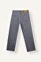 Relaxed Fit Comfortable Fit Regular Waist Tube Leg Jean Trousers I8914Ax26Au - 8