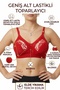 Shaping / Sculpting Lez Lace Bra with Wide Elastic Band on the Bottom