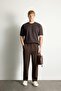 Regular Fit Straight Leg Trousers with Pockets E7829Ax25Au