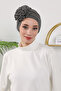 Winter Rose Bonnet,Anthracite,B-21O - 7