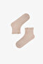Blue Ruffle Chain Jacquard 5-Pack Bootie Socks - 2