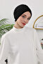 Winter Pleated Bonnet,Black,B-13O - 4