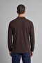 Regular Fit Buttoned Polo Collar Basic Sweatshirt I2734Ax26Wn - 5