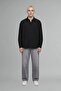 Boxy Fit Checkered Cotton Long Sleeve Shirt I7816Ax26Wn