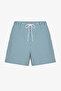 Men's Petrol Green Retro Green Tissue Shorts - 4