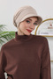 Winter Visor Hat, B-73O, Beige - 9