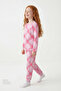 Girl's Pink Cute Rabbit 2-Piece Pajama Set - 3