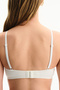 Traceless Off-White 24-Hour Cotton Removable Pad Bra - 2