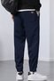 2-Piece Men's Fleece Lined Lace-Up Waist Jogger Sports Sweatpants - 5