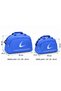 Blue Unisex Two-Compartment Long Strap Travel Fitness and Sports Bag, Can Be Used by Women and Men, Set of Two - 2