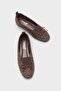Peggie Round Toe Stone Babet - 2