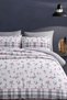 Elastic Sheet Duvet Cover Set Double Size Chitir White