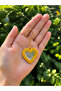 Mirrored Heart Keychain - Bag Ornament Charm - 4