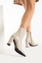 Women's Genuine Leather Boots Cream