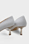 Malinda Mid Heel Metal Heel Women's Stiletto - 3