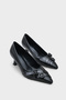 Mirabel Pointed Toe Buckle Mid-Heeled Women's Shoes