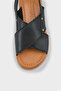 Katy Genuine Leather Soft Comfort Wedge Heel Women's Sandals - 2